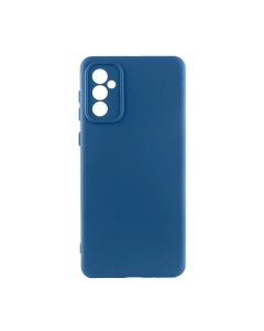 Чехол Original Soft Touch Case for Samsung S24/S921B Navy Blue with Camera Lens