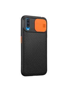 Чехол накладка Camshield TPU для Samsung A50-2019/A30s-2019/A50s-2019 Black/Orange