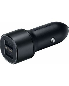 АЗУ Samsung 15W ULC Dual Fast Car Charger Black (w/Cable) (EP-L1100WBEGRU)