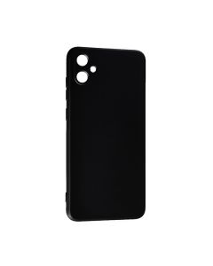 Чехол Original Soft Touch Case for Samsung A05-2023/A055 Black with Camera Lens