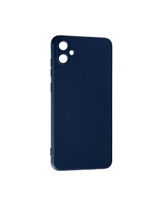 Чохол Original Soft Touch Case for Samsung A05-2023/A055 Dark Blue with Camera Lens