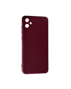 Чехол Original Soft Touch Case for Samsung A05-2023/A055 Plum with Camera Lens