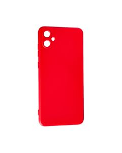 Чехол Original Soft Touch Case for Samsung A05-2023/A055 Red with Camera Lens