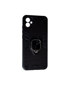 Чохол Armor Antishock Case для Samsung A05-2024/A055 with Ring Black with Camera Lens