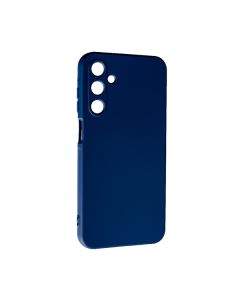 Чехол Original Soft Touch Case for Samsung A16-2024/A166 Dark Blue with Camera Lens
