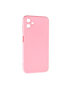 Чехол Original Soft Touch Case for Samsung A06-2024/A065 Pink with Camera Lens