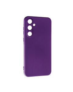 Чехол Original Soft Touch Case for Samsung A35-2024/A356 Purple with Camera Lens