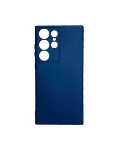 Чохол Original Soft Touch Case for Samsung S24 Ultra/S928B Midnight Blue with Camera Lens