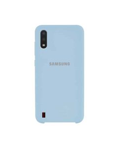 Чехол Original Soft Touch Case for Samsung A01-2020/A015 Lilac Blue