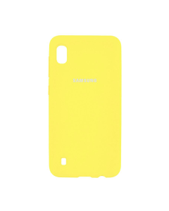 Чехол Original Soft Touch Case for Samsung A10-2019/A105 Yellow