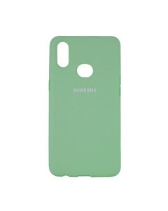 Чехол Original Soft Touch Case for Samsung A10s-2019/A107 Mint Green