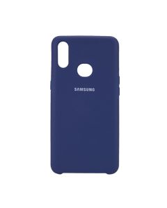 Чехол Original Soft Touch Case for Samsung A10s-2019/A107 Navy Blue