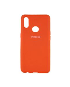 Чехол Original Soft Touch Case for Samsung A10s-2019/A107 Orange