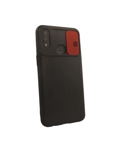 Чохол накладка Camshield TPU для Samsung A10s-2019/A107 Black/Red