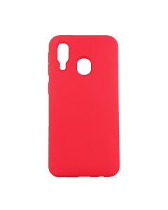 Чехол Original Soft Touch Case for Samsung A40-2019/A405 Rose Red