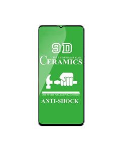 Защитное стекло для Samsung A41-2020/A415 3D Black (тех.пак) Ceramics