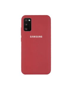 Чехол Original Soft Touch Case for Samsung A41-2020/A415 Raspberry Red