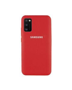 Чехол Original Soft Touch Case for Samsung A41-2020/A415 Rose Red