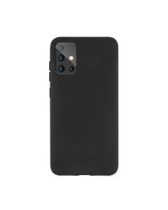 Чехол Original Soft Touch Case for Samsung A71-2020/A715 Black