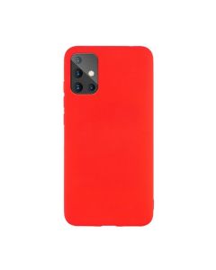 Чехол Original Soft Touch Case for Samsung A71-2020/A715 Red