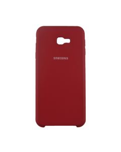 Чехол Original Soft Touch Case for Samsung J4 Plus 2018/J415 Bordo