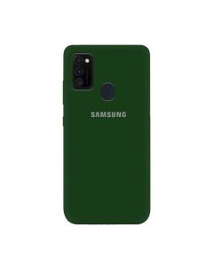 Чехол Original Soft Touch Case for Samsung M30s-2019/M21-2020 Dark Green