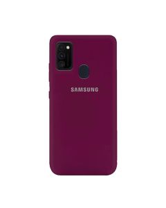 Чехол Original Soft Touch Case for Samsung M30s-2019/M21-2020 Marsala