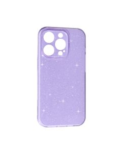 Чехол Silicon Shiny Case iPhone 13 Pro Glitter Lavander