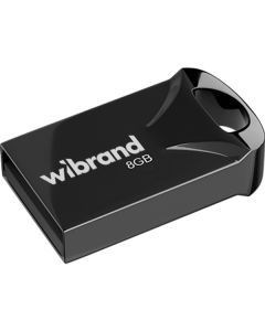 Флешка Wibrand 8GB Hawk USB 2.0 Black (WI2.0/HA8M1B)