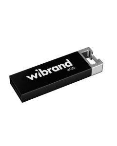 Флешка Wibrand 4GB Chameleon USB 2.0 Black (WI2.0/CH4U6B)