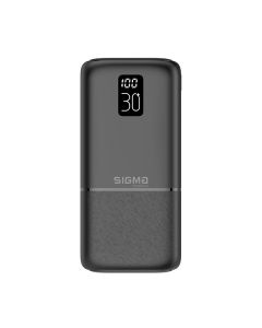 Зовнішній акумулятор Sigma mobile X-power SI30A3QL 30000mAh Type-C PD20W QC22,5W Black