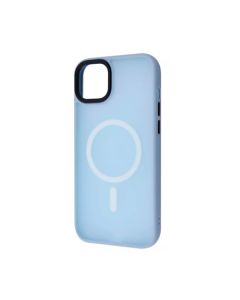 Чохол Wave Matte Colorful Case для Apple iPhone 14 Plus with MagSafe Sierra Blue