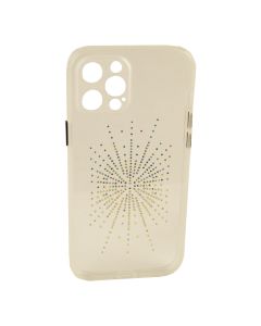 Чохол Silicon Diamond Younicou Case iPhone 12 Pro Max Silver Shine