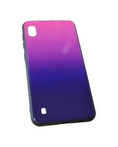 Silicon Mirror Glass Gradient Case для Samsung A10-2019/A105 Purple Barca