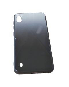 Silicon Mirror Glass Gradient Case для Samsung A10-2019/A105 Steel Grey