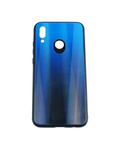 Silicon Mirror Shine Gradient Case для Huawei P Smart 2019/Honor 10 Lite  Deep Blue