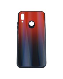Silicon Mirror Shine Gradient Case для Huawei P Smart 2019/Honor 10 Lite  Ruby Red