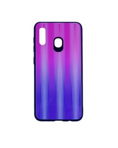 Silicon Mirror Shine Gradient Case для Samsung A20-2019/A205/A30-2019/A305 Violet Barca