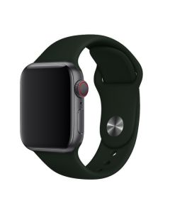 Ремешок для Apple Watch 38mm/40mm Silicone Watch Band Forest Green