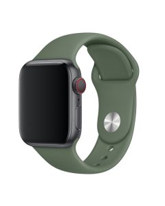 Ремешок для Apple Watch 38mm/40mm Silicone Watch Band Granny Gray