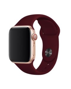 Ремешок для Apple Watch 38mm/40mm Silicone Watch Band Maroon