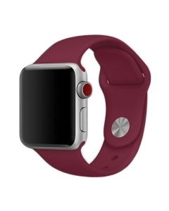 Ремешок для Apple Watch 38mm/40mm Silicone Watch Band Marsala