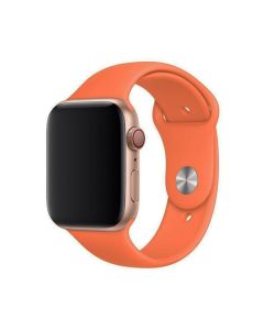 Ремінець для Apple Watch 42mm/44mm Silicone Watch Band Papaya