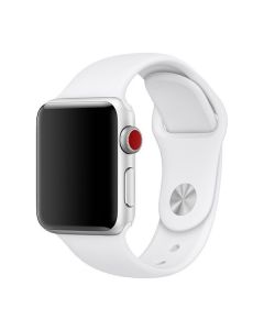 Ремешок для Apple Watch 42mm/44mm Silicone Watch Band White