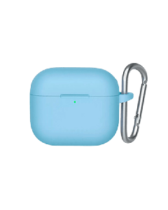 Футляр для навушників AirPods 3 Blueo Liquid Silicone Case Sky Blue