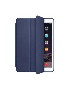 Leather Case Smart Cover for iPad 10.2 2019 Electric Blue