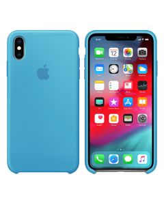 Чехол Soft Touch для Apple iPhone X/XS Sky Blue(2)