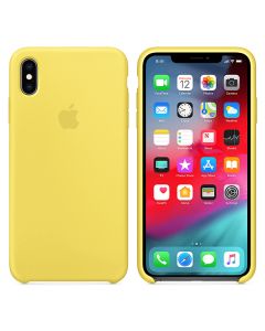 Чехол Soft Touch для Apple iPhone X/XS Yellow