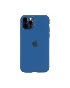 Чехол Soft Touch для Apple iPhone 12/12 Pro Marine Blue