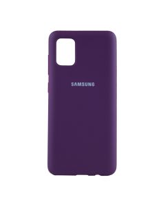 Чехол Original Soft Touch Case for Samsung A31-2020/A315 Grape